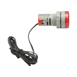 Indicatore digitale di temperatura con sonda LED rossa 220V/380V AC Ø 22mm Breckner Germany