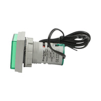 Indicatore digitale di temperatura con sonda LED verde 220V/380V AC Ø 22mm Breckner Germany