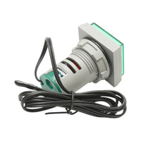 Indicatore digitale di temperatura con sonda LED verde 220V/380V AC Ø 22mm Breckner Germany