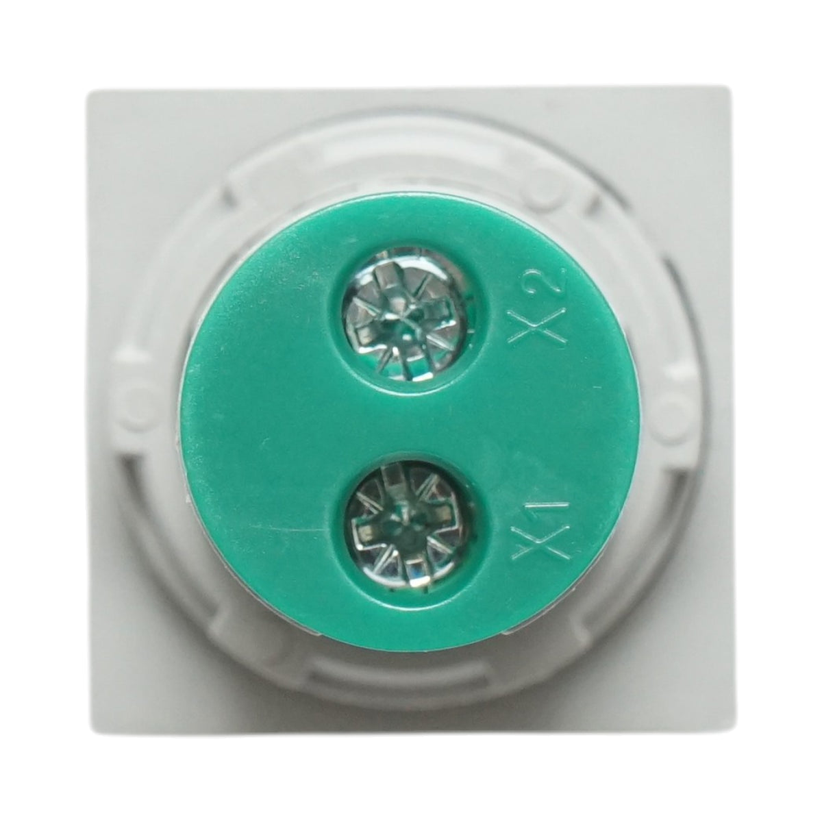 Indicatore digitale voltmetro a LED verde 50-500V AC Ø 22mm Breckner Germany