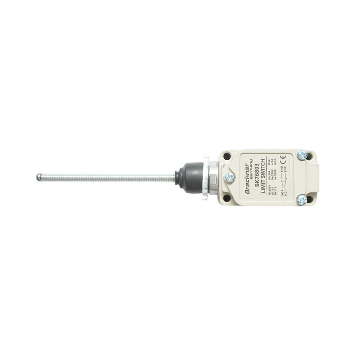 Interruttore di fine corsa con asta a molla – 380V / 1NO + 1NC / IP66 Breckner Germany