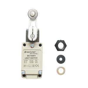 Interruttore di fine corsa con braccio regolabile e rullo – 380V / 1NO + 1NC / IP66 Breckner Germany