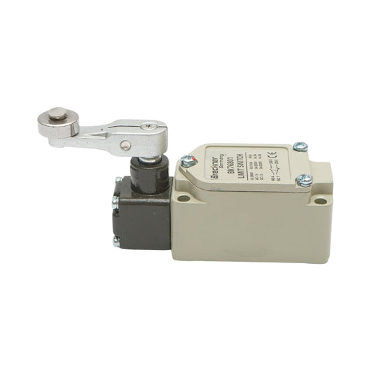 Interruttore di fine corsa con braccio regolabile e rullo – 380V / 1NO + 1NC / IP66 Breckner Germany