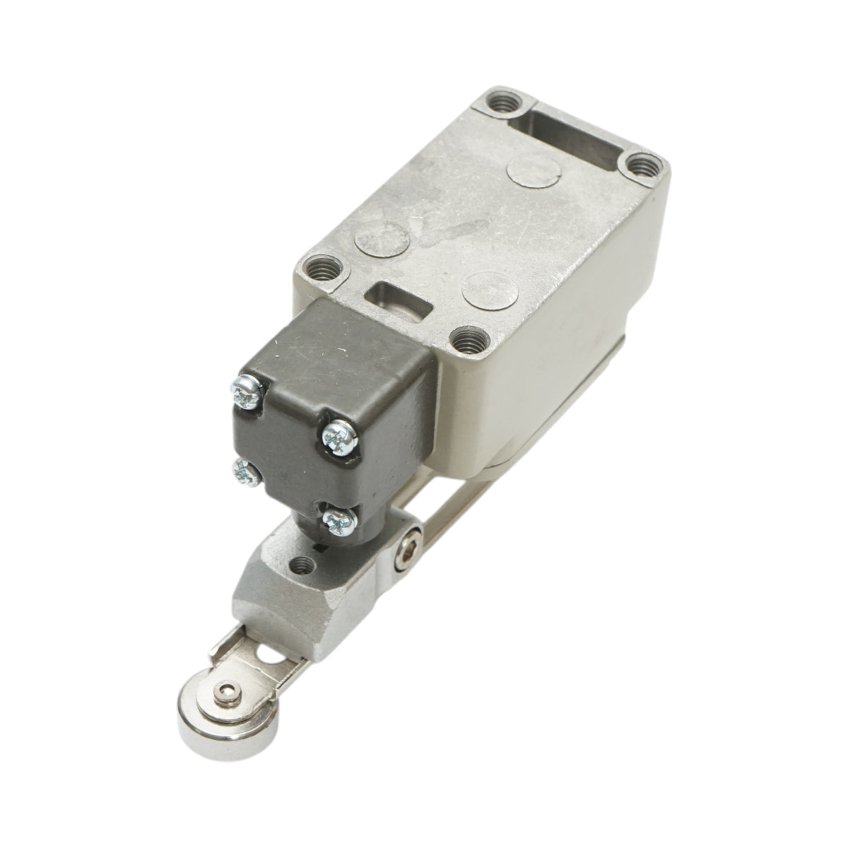 Interruttore di fine corsa con leva regolabile e rullo – 380V / 1NO + 1NC / IP66 Breckner Germany
