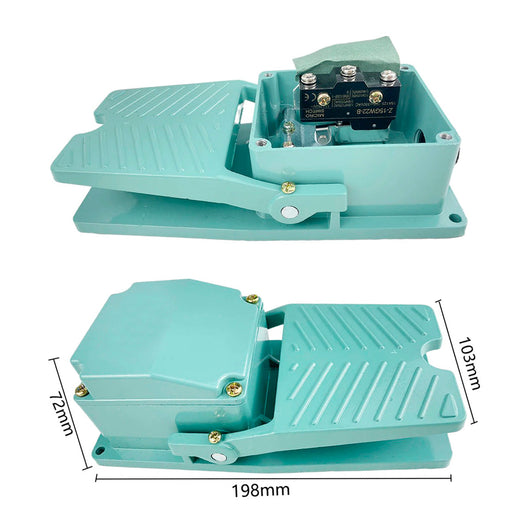 Pedale di comando con contatto elettrico – 250V / 10A