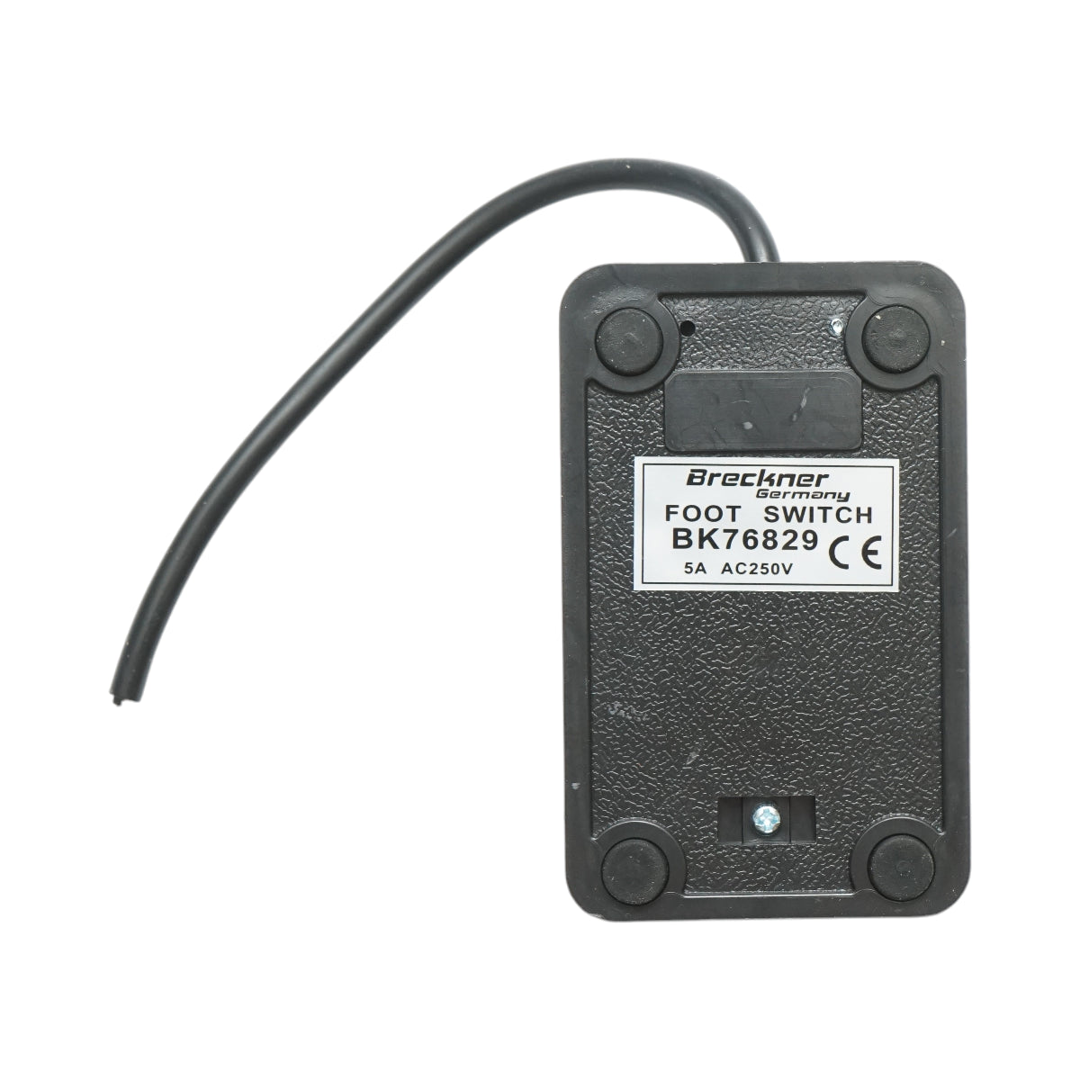 Pedale di comando con contatto elettrico – 250V / 5A Breckner Germany