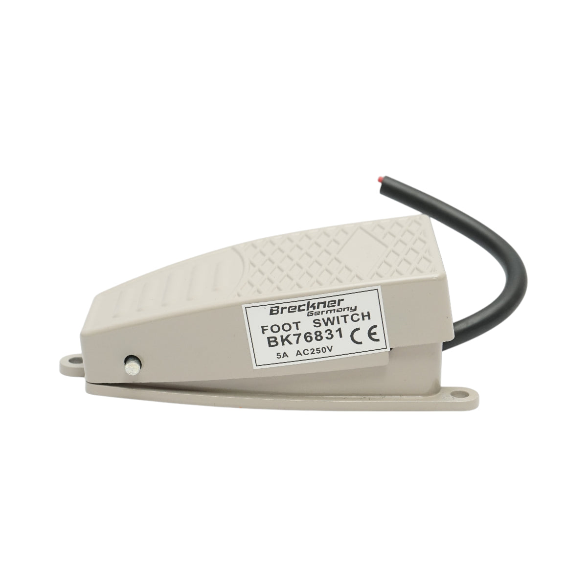 Pedale di comando con contatto elettrico – 250V / 5A Breckner Germany