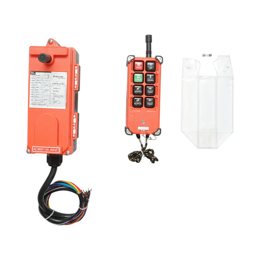 Telecomando wireless industriale AC 380V con 6 comandi IP65 Breckner Germany