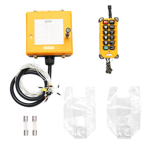 Telecomando wireless industriale con 8 comandi DC 12V/24V e protezione dall'acqua Breckner Germany