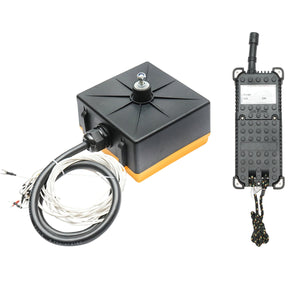 Telecomando wireless industriale con 8 comandi DC 12V/24V e protezione dall'acqua Breckner Germany