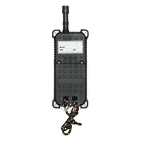 Telecomando wireless per verricello di trattore forestale, 8 pulsanti, compatibile con impianti a 12V/24V.