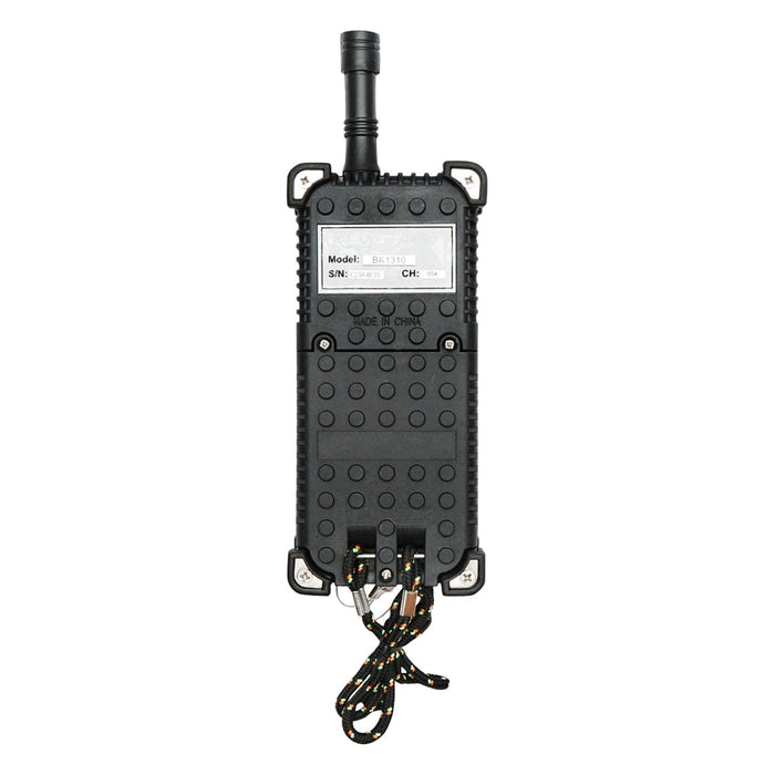 Telecomando wireless per verricello di trattore forestale, 8 pulsanti, compatibile con impianti a 12V/24V.