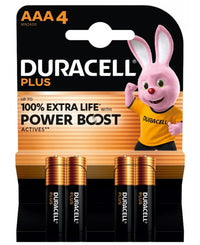 PILA MINISTILO AAA DURACELL PLUS POWERBOOST 4PZ