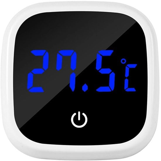 Termometro Acquario a LED - Misurazione Digitale della Temperatura - Adesivo Self - Accessori Acquario - Adatto per Acqua Dolce e Salata - Per R...