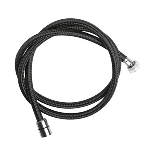Flessibile per doccia in nylon nero