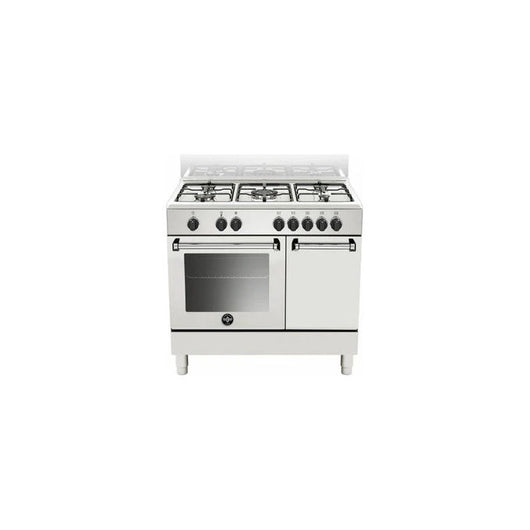 Elbianco Cucina a Gas 5 Fuochi con Forno Elettrico 90 cm