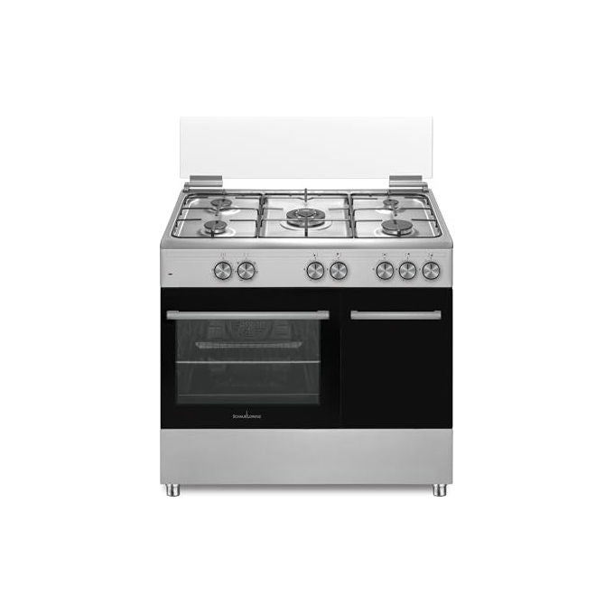 Schaub Lorenz Cucina a Gas 90cm 5 Fuochi Marrone con Grill