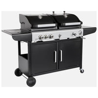 Black+Decker Barbeque Gas 3 Bruciatori e 1 Laterale
