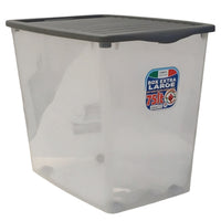 CONTENITORE 75L 56,5X39,5XH47,5CM TRASPARENTE
