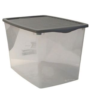 CONTENITORE 62L 56X40XH36CM TRASPARENTE