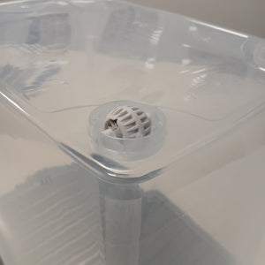 CONTENITORE 75L 56,5X39,5XH47,5CM TRASPARENTE