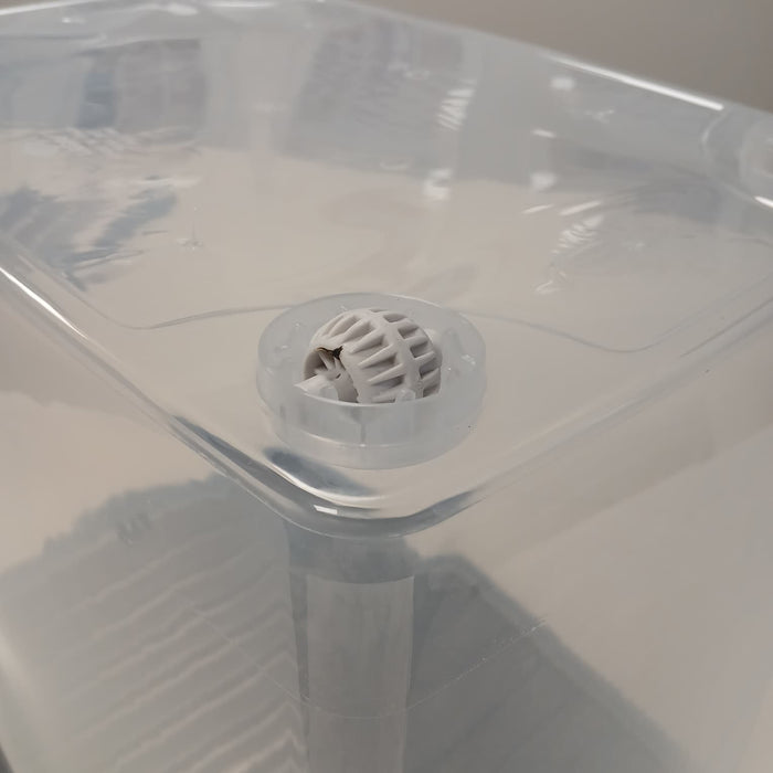 CONTENITORE 75L 56,5X39,5XH47,5CM TRASPARENTE