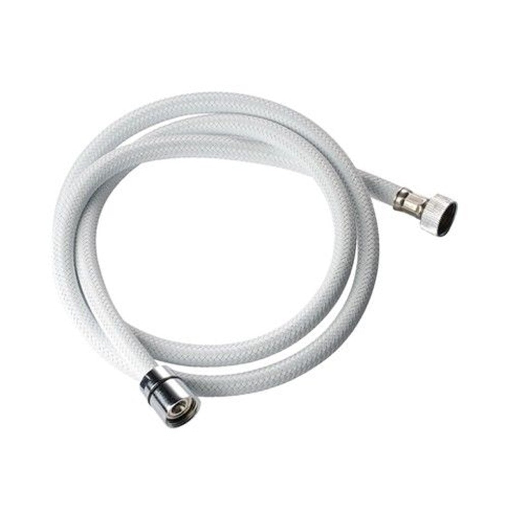 Flessibile per doccia in nylon bianco