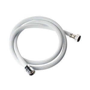 Flessibile per doccia in nylon bianco