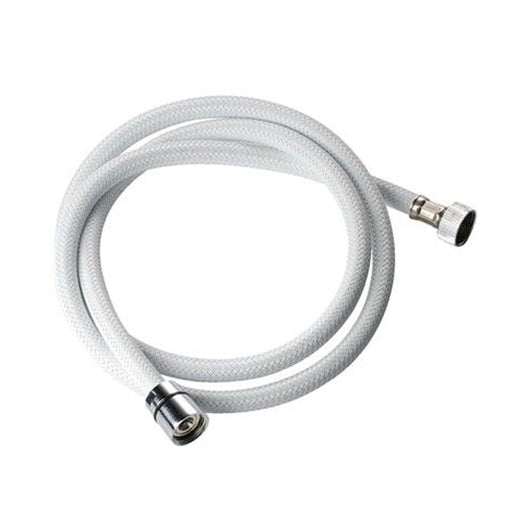 Flessibile per doccia in nylon bianco