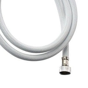 Flessibile per doccia in nylon bianco