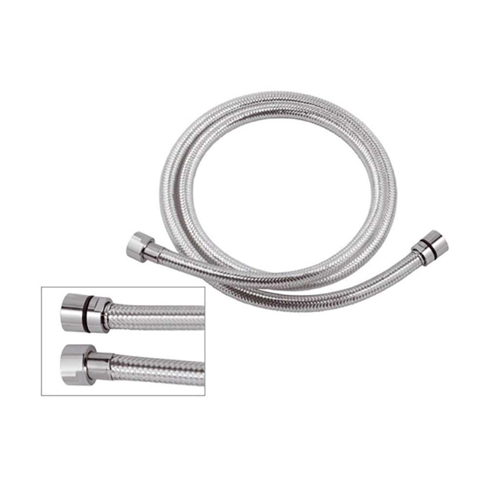 Flessibile doccia in pvc trasparente- attacco conico