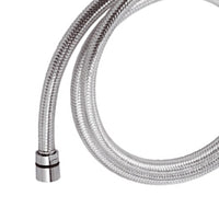 Flessibile doccia in pvc trasparente- attacco conico