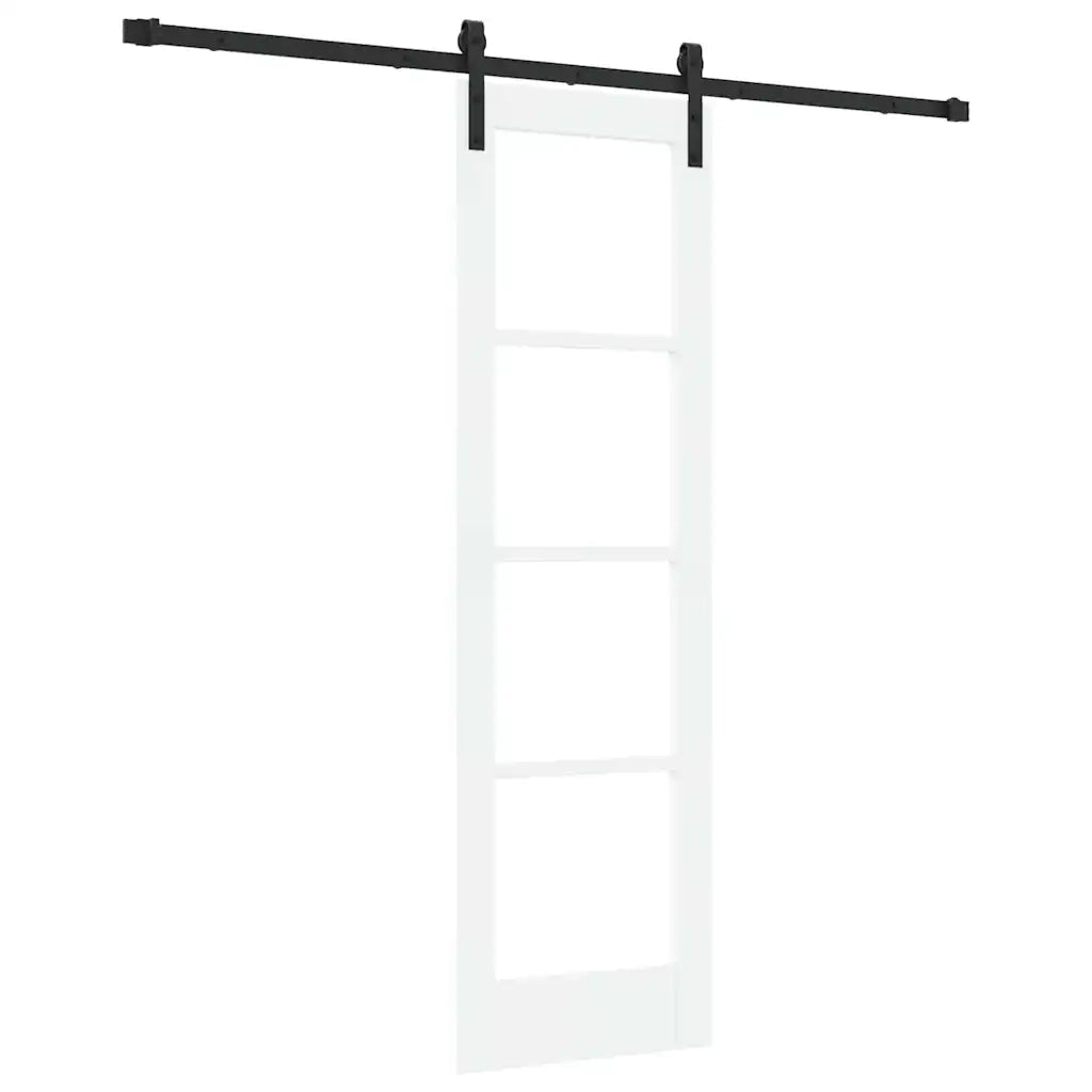Porta scorrevole ORKDAL Bianco e Nero 61 x 198,5 cm 3331846