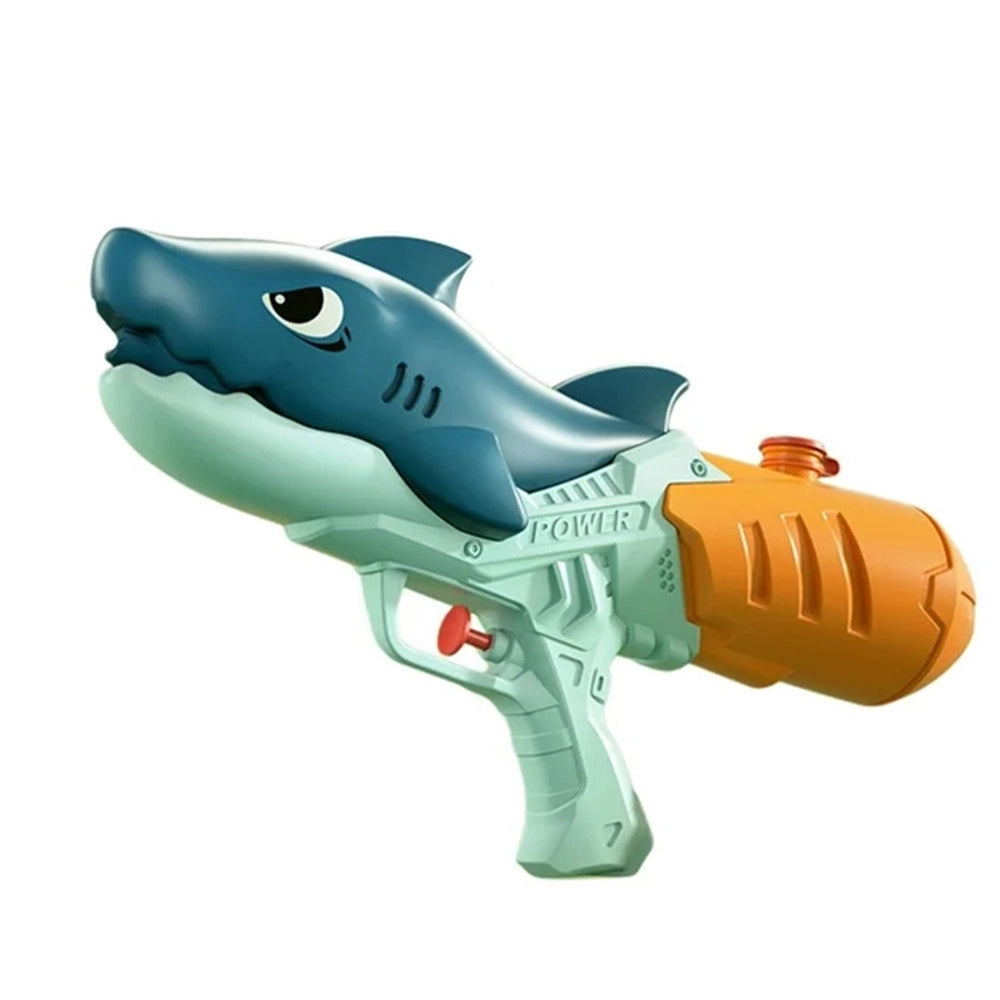 Trade Shop - Pistola Ad Acqua Giocattolo Per Bambini Gioco Estate A Forma Di Squalo 23.5cm 618555 -