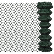 Recinzione a Rete in Acciaio 1,25x15 m Verde cod mxl 15102