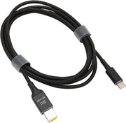 Convertitore USB C a Quadrato Cavo di Alimentazione 135W PD - Cavo di Ricarica Rapida per Y7000P - Cavo di Ricarica Type C.
