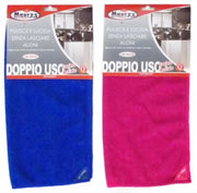 MAURY'S PANNO DOPPIO USO SUPERFICI E ACCIAIO 35X35CM COLORI ASSORTITI