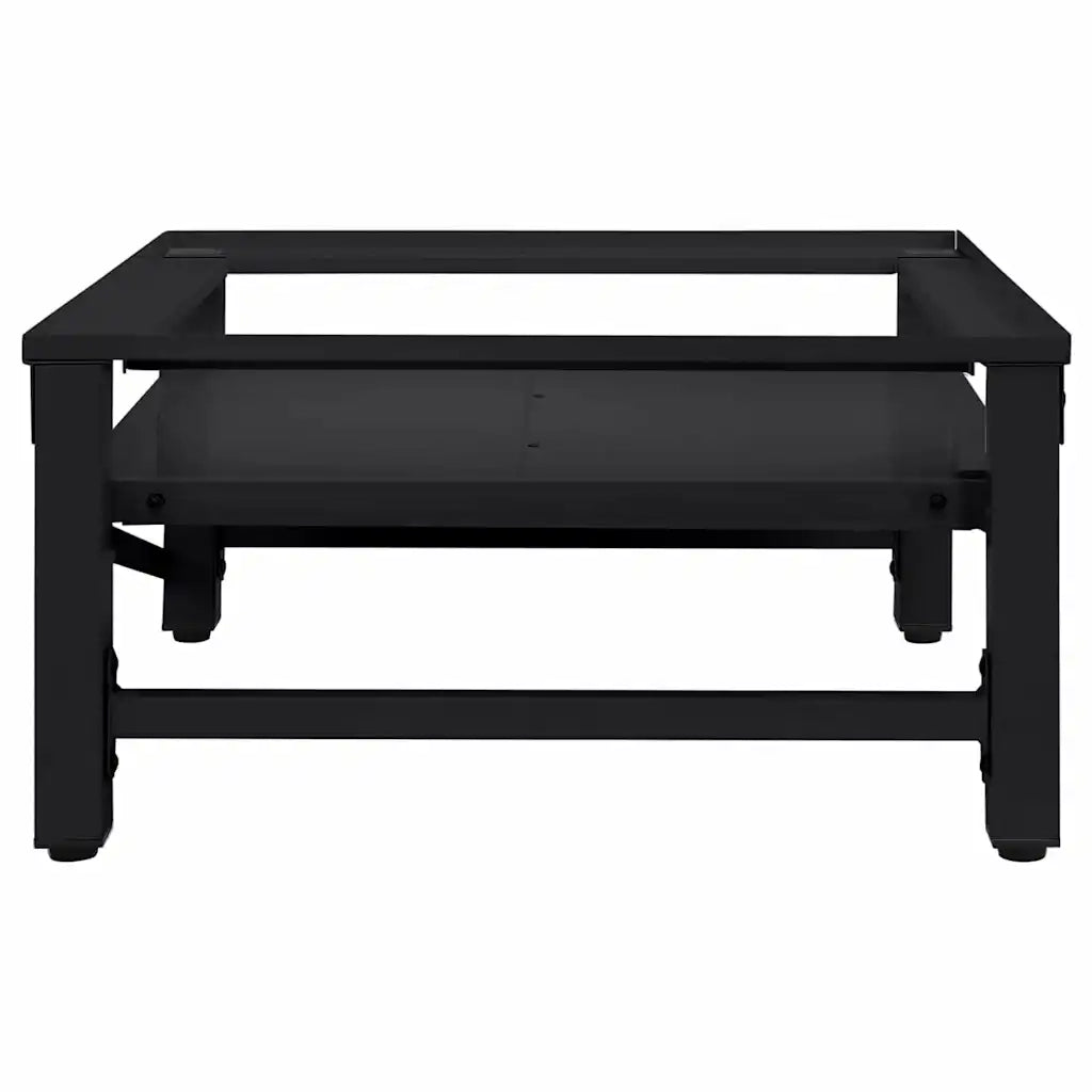 Pedestallo per Lavatrice Nero 62 x 60,5 x 32,5 cm Acciaio 42022040