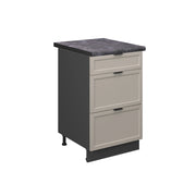 Vicco Mobiletto base per cucina GrigioBeige 50 cm , PL Antracite
