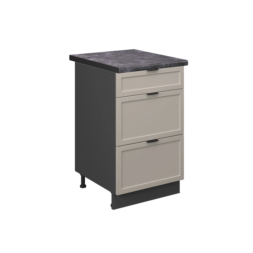 Vicco Mobiletto base per cucina GrigioBeige 50 cm , PL Antracite
