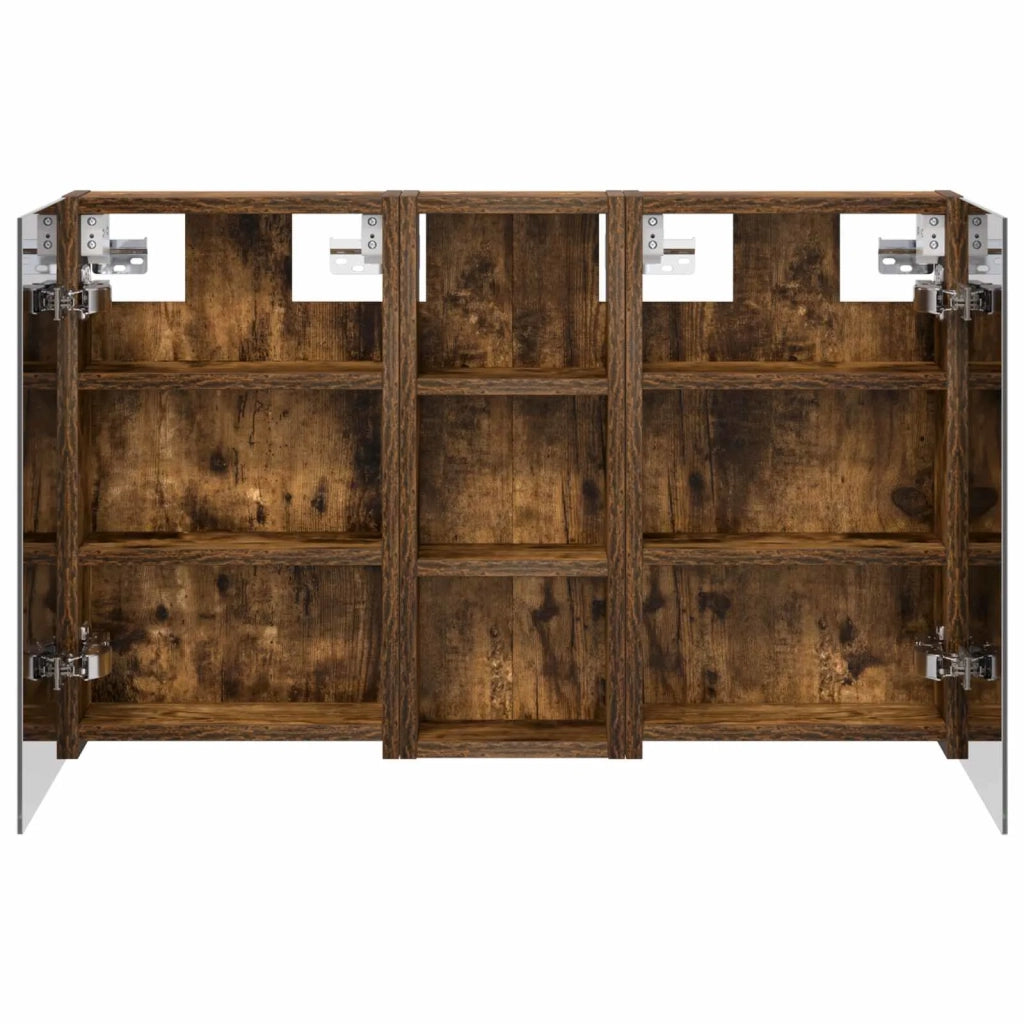 Set di Armadi da Bagno con lo scaffale 3 pcs 80 x 10,5 x 50 cm