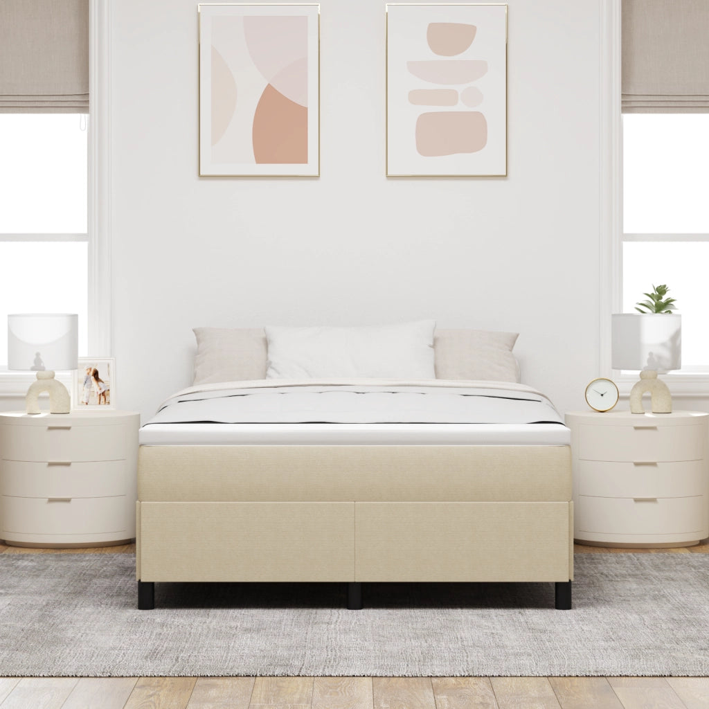 Struttura Letto Verde Chiaro Grigio 160x200 cm Tessuto in Velluto a Coste