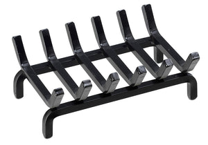 Brucialegna Braciere per Stufa 30x20x10 cm in Ferro Belfer 900/D Nero