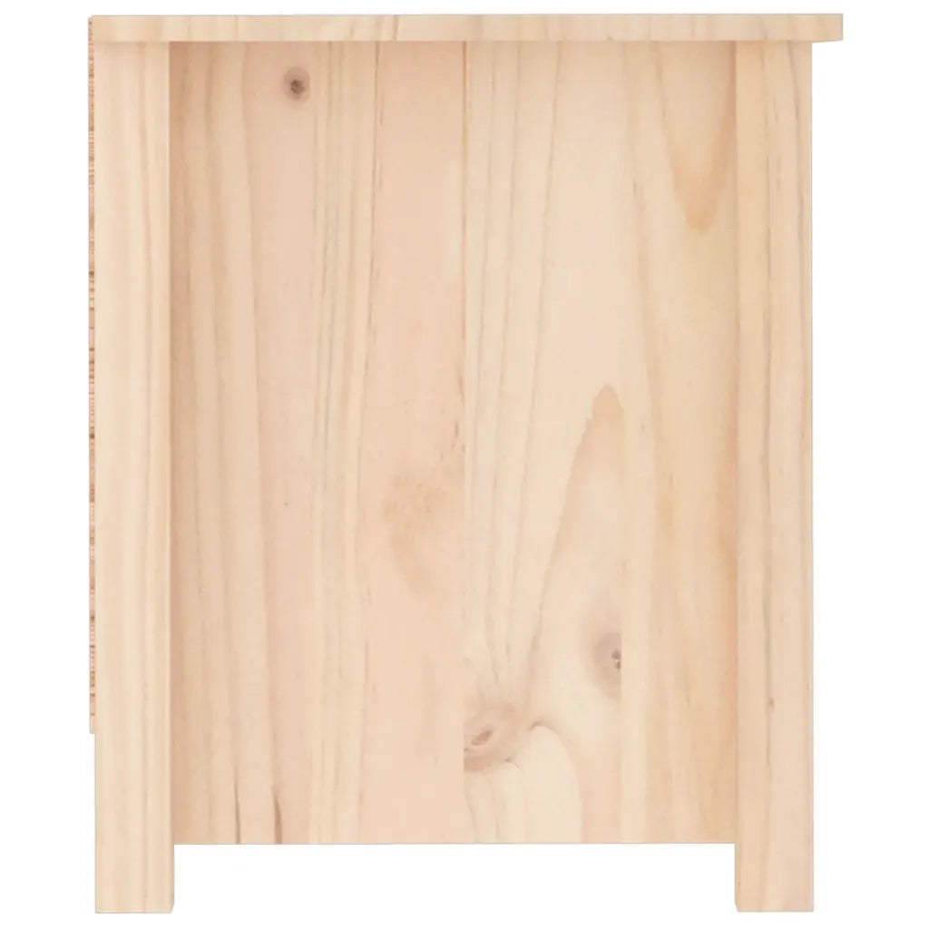 Scarpiera-Scaffale per scarpe 110x38x45,5 cm in Legno Massello di Pino 937143