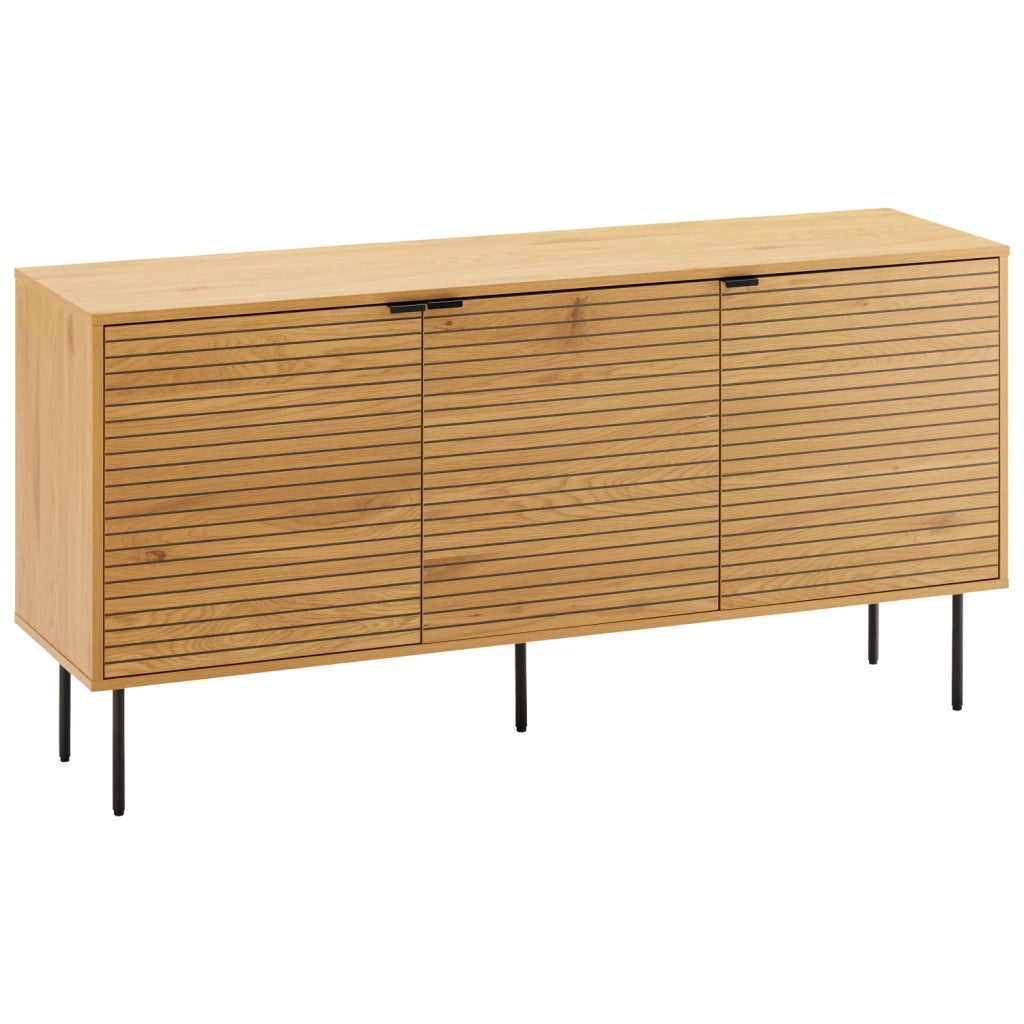 Credenza in legno a 3 ante 150cm STINNA