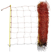RETE P/OVINI ELETTRIFICABILE 108 CM ARANCIONE- 1,0 rotoli