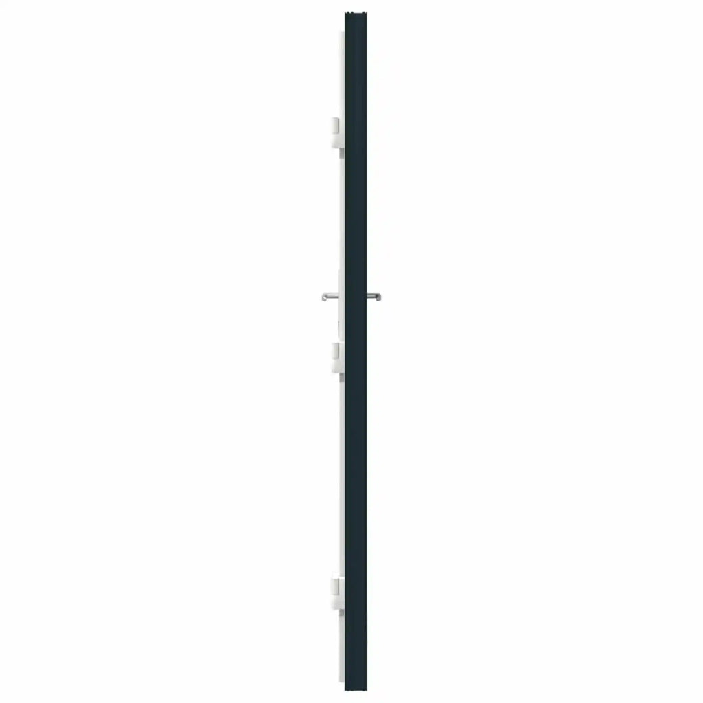 Porta Frontale Antracite 108 x 208 cm PVC 3445742