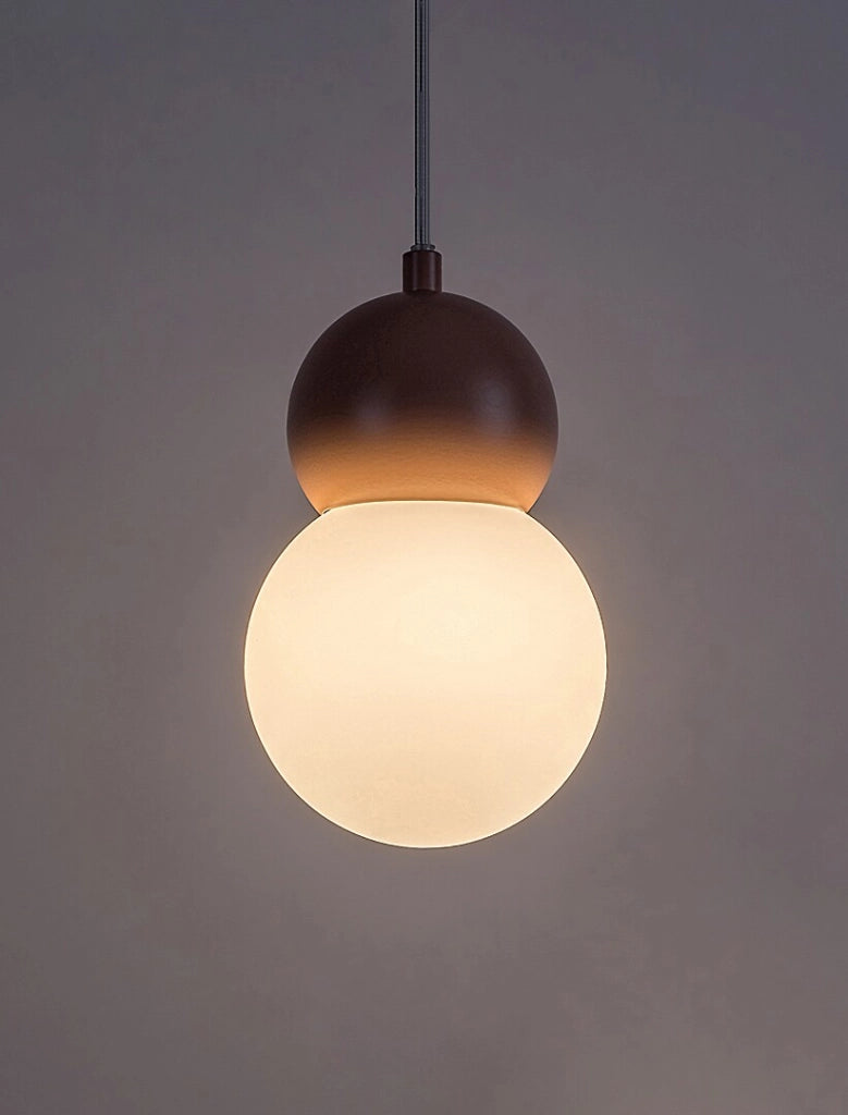 Lampada a sospensione minimal rosa Gellia Rabalux G9
