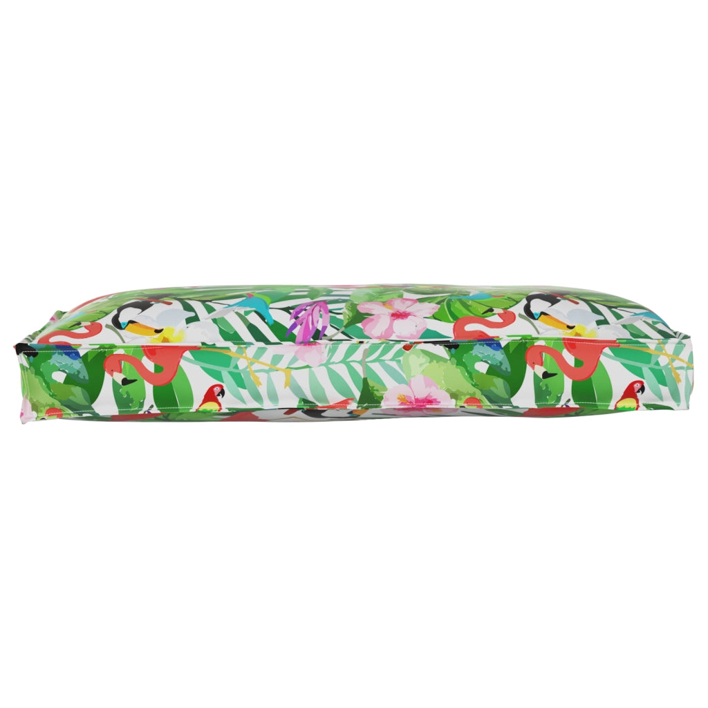 Cuscino per pallet per seduta/schienale Giungla tropicale 120x60x12 cm Fabbricato in Oxford
