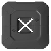 Base per Ombrellone a Sbalzo ¨C zephmum ¨C 2 Pezzi, HDPE, Riempibile, 101x101x12 cm, Nero